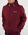 Ellesse Coated Shell Jacket Burgundy