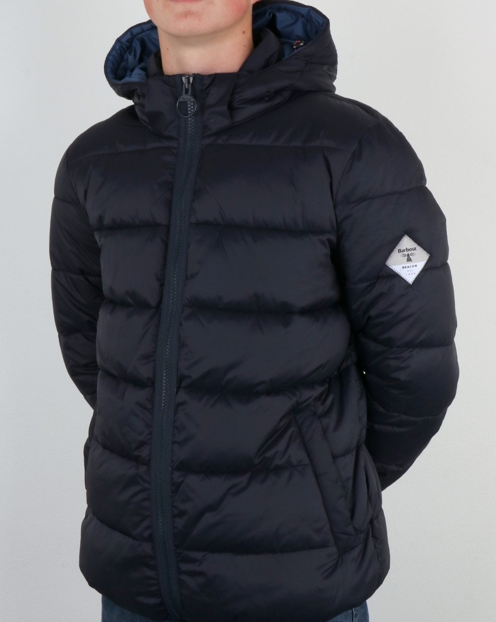 Barbour Beacon Hike Steppjacke Marineblau