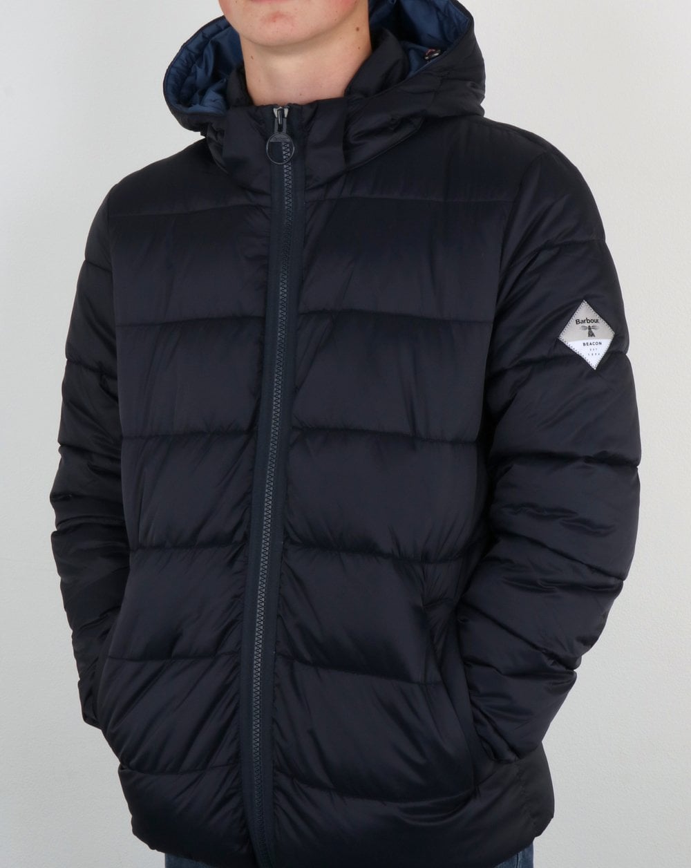 Barbour Beacon Hike Steppjacke Marineblau