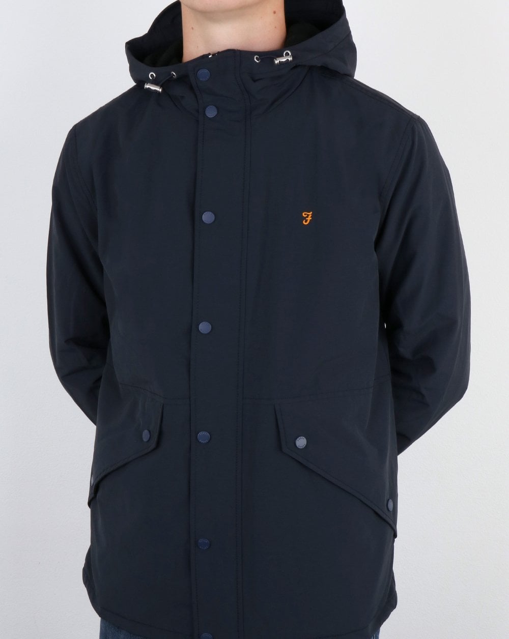 Farah Beattie Jacke Marineblau