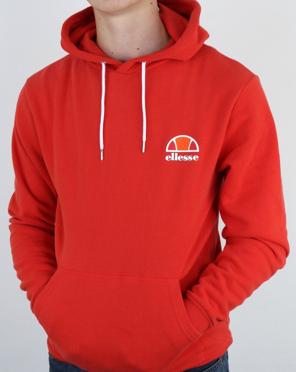 Ellesse Hoody Scarlet Red