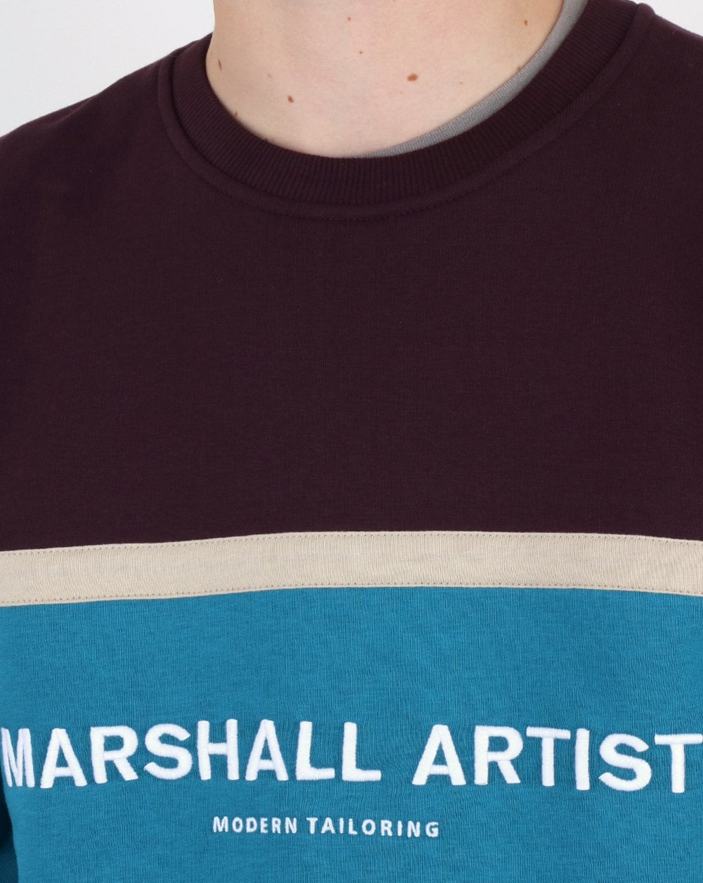 Marshall Artist Crown Heights Sweatshirt Burgund