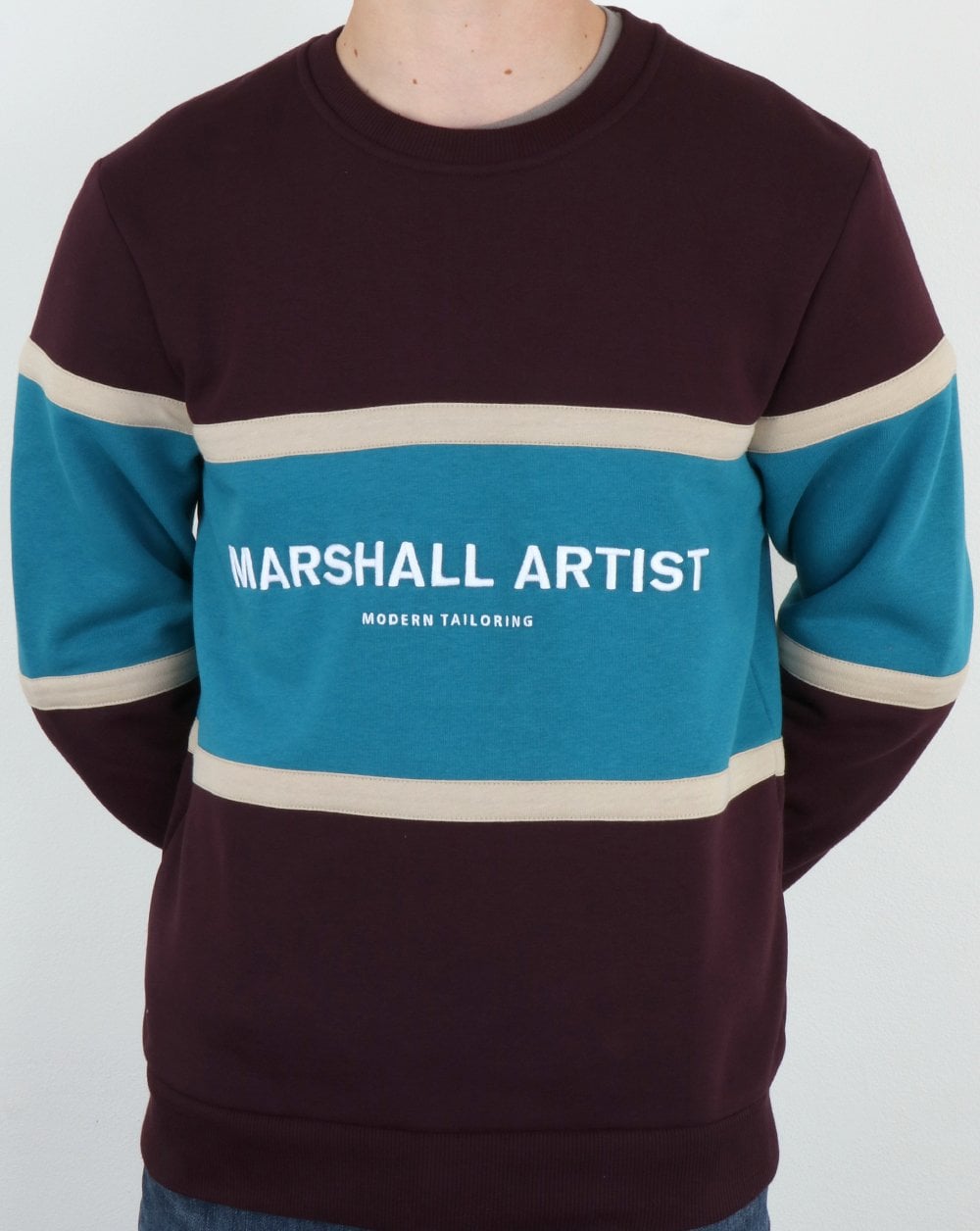 Marshall Artist Crown Heights Sweatshirt Burgund