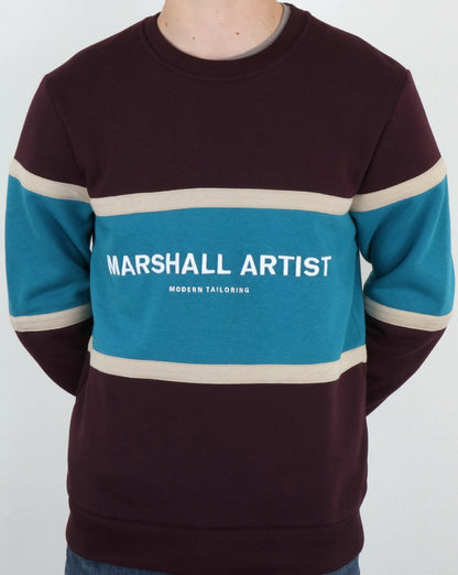 Marshall Artist Crown Heights Sweatshirt Burgund