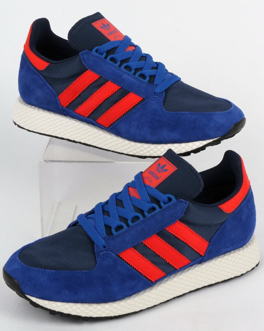 Adidas Forest Grove Sneakers Power Blau/Rot
