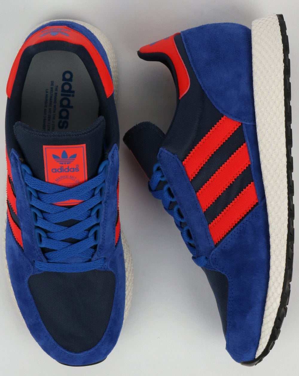 Adidas Forest Grove Sneakers Power Blau/Rot