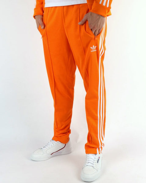 Adidas Originals Beckenbauer Track Pants Bright Orange