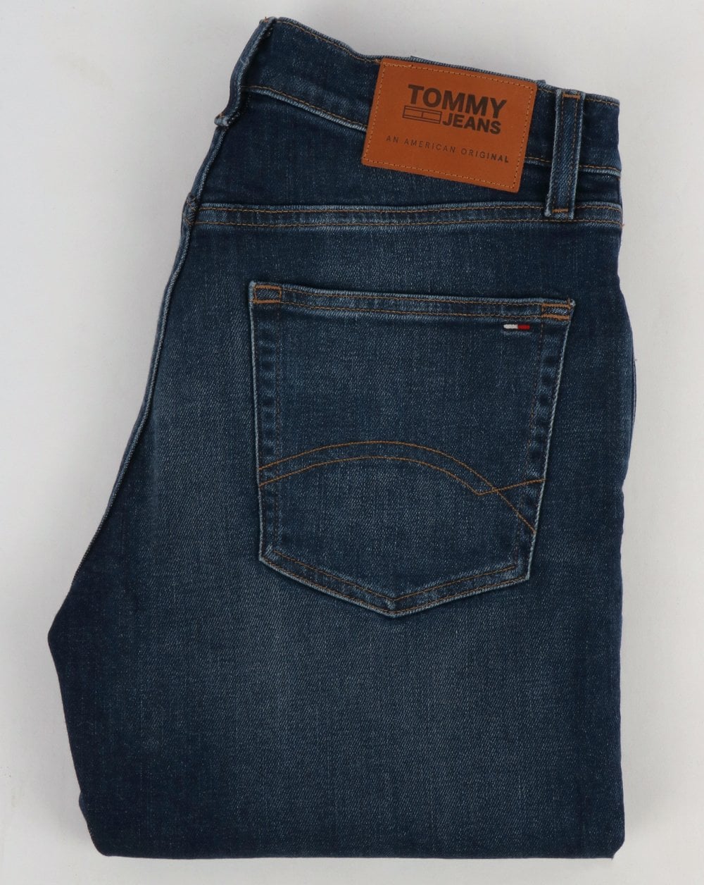 Tommy Hilfiger Straight Ryan Jeans Wdn Mittelblau