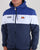 Ellesse Block Hooded Track Jacket Blue/White/Navy