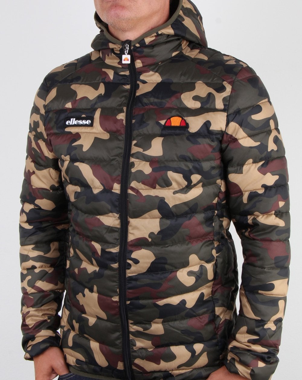 Ellesse Lombardy Jacket Camo