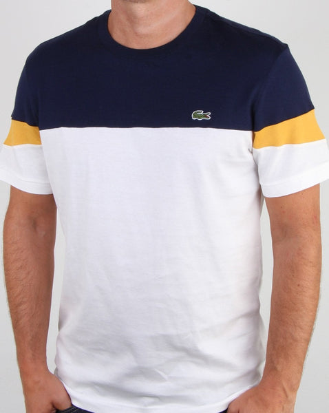 Lacoste Contrast T-shirt White/Navy