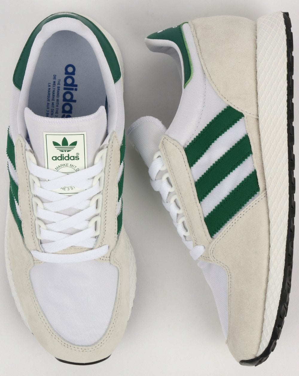 Adidas Forest Grove Trainers Pure White/Green