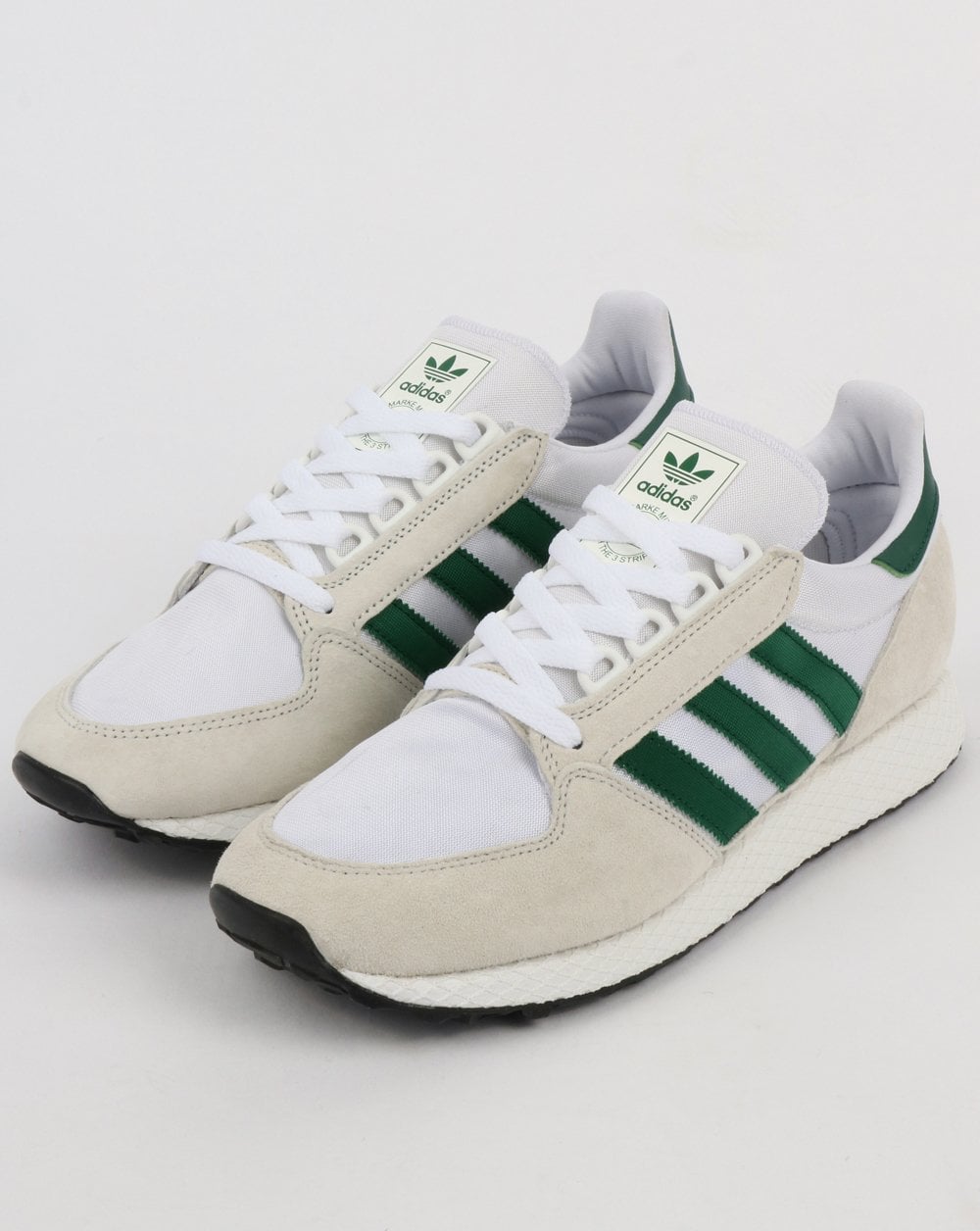 Adidas Forest Grove Trainers Pure White/Green