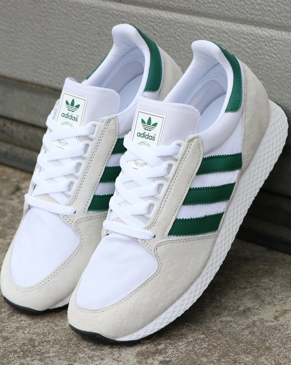 Adidas Forest Grove Trainers Pure White/Green