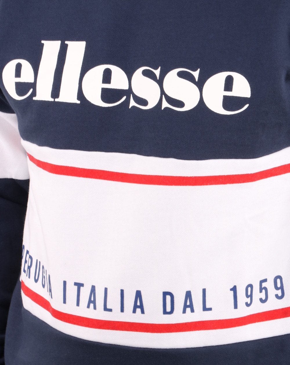 Ellesse – Archive – Rundhals-Sweatshirt in Marineblau