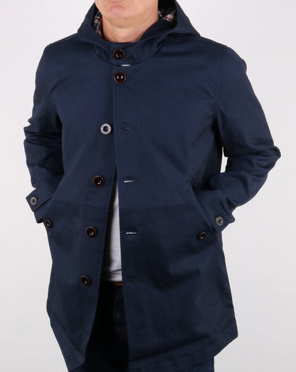 Pretty Green Millfield Jacke Marineblau