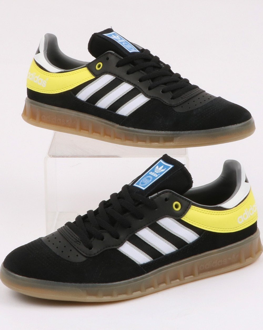 Adidas Handball Top Trainers Schwarz/Weiß/Shock Yellow