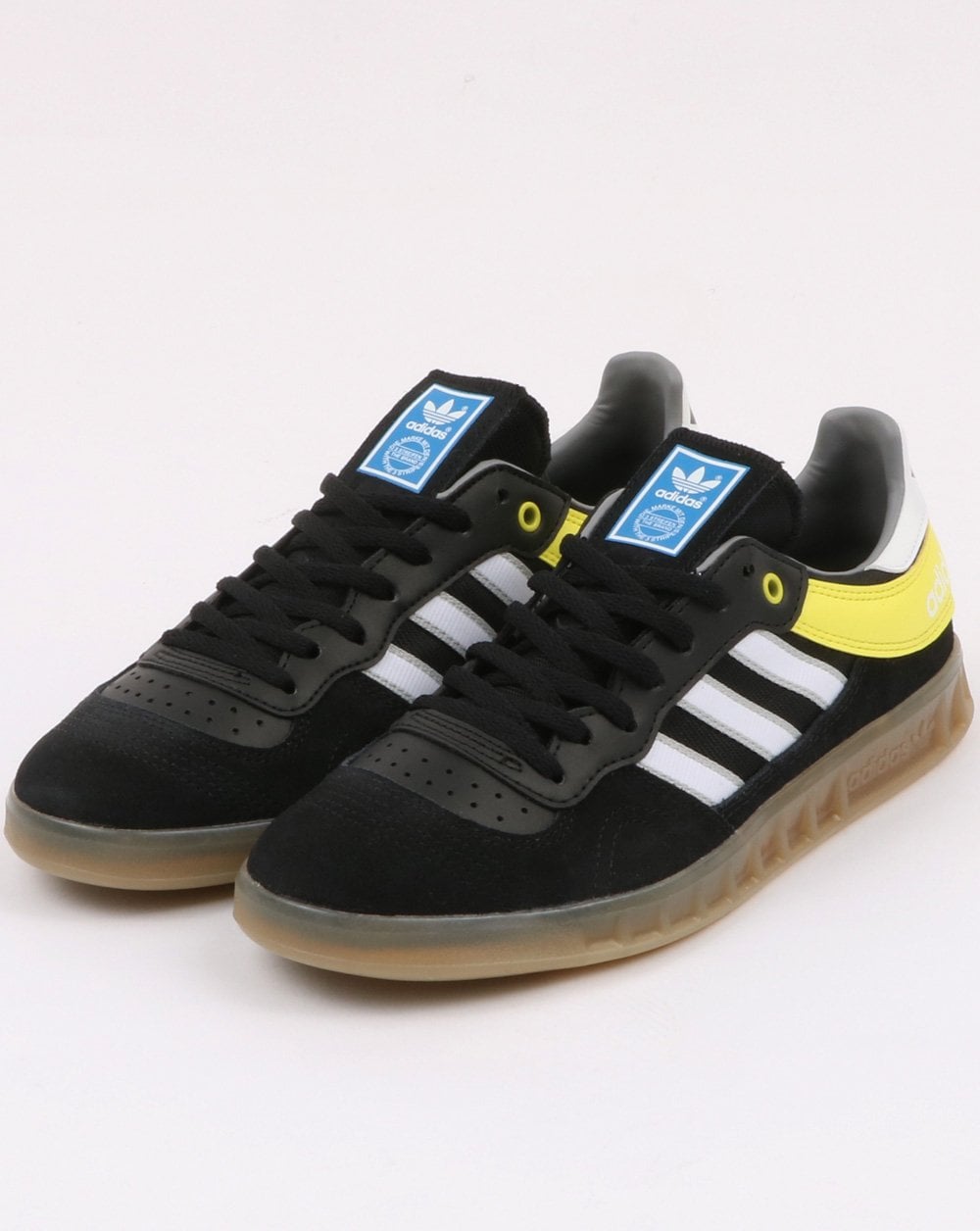 Adidas Handball Top Trainers Schwarz/Weiß/Shock Yellow