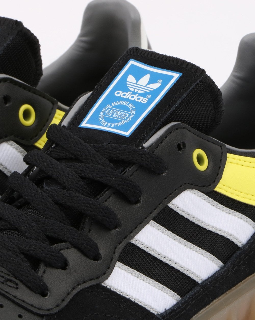 Adidas Handball Top Trainers Schwarz/Weiß/Shock Yellow