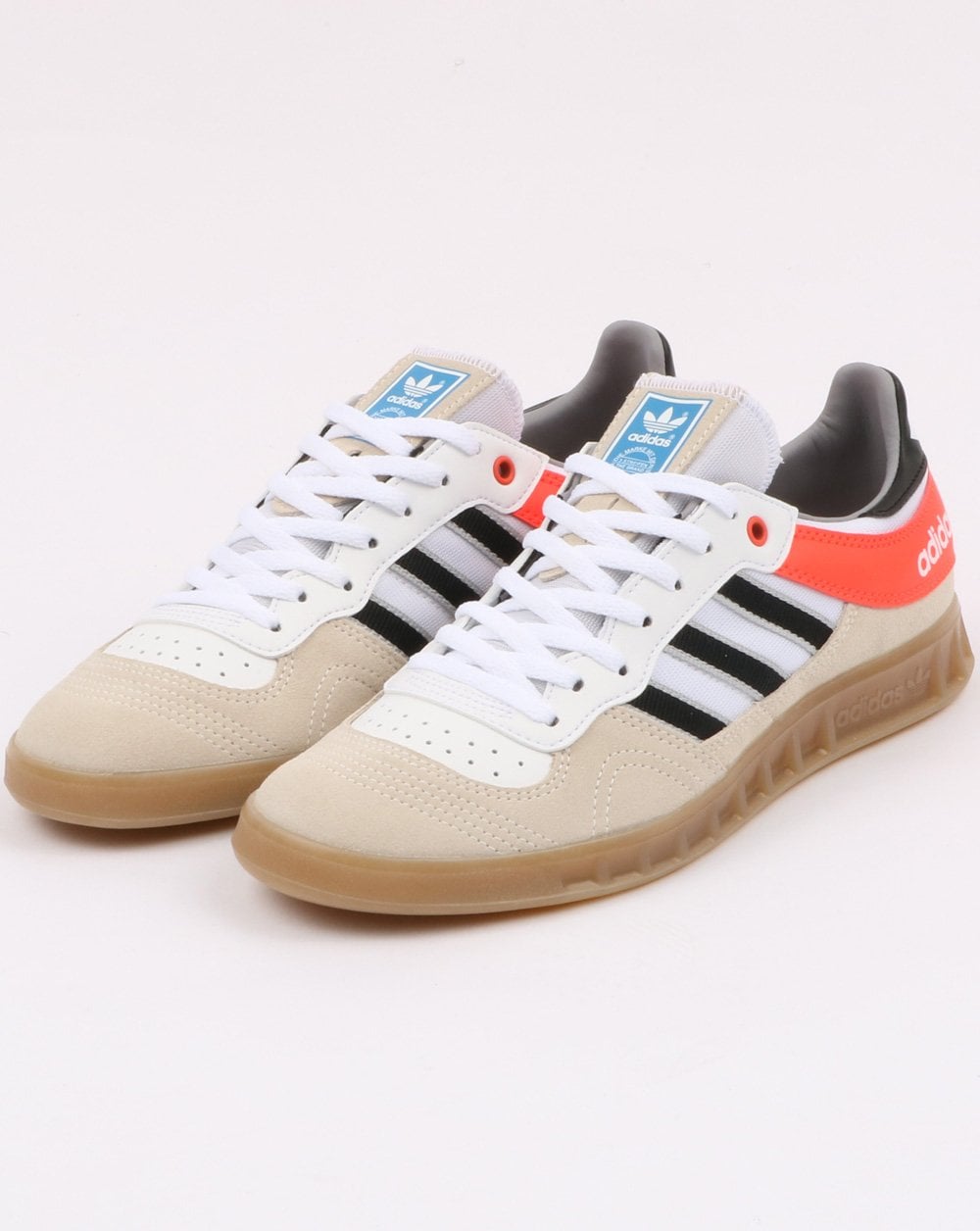 Adidas Handball Top Trainers White/Black/Solar Red