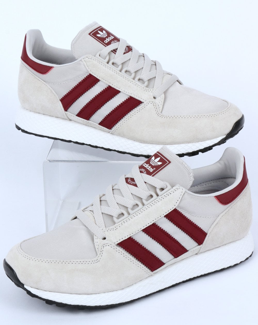 Adidas Forest Grove Sneakers Kreideweiß/Burgund