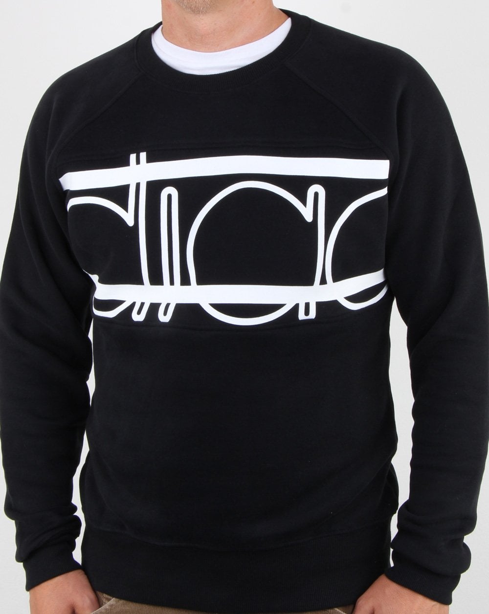Diadora Spectra Bold Sweatshirt Schwarz/Weiß