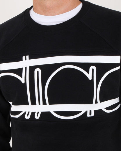 Diadora Spectra Bold Sweatshirt Schwarz/Weiß