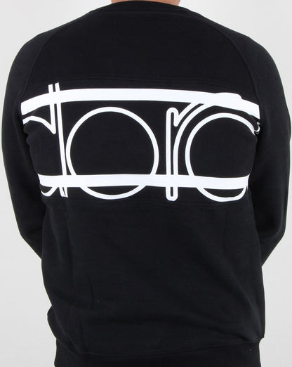 Diadora Spectra Bold Sweatshirt Schwarz/Weiß