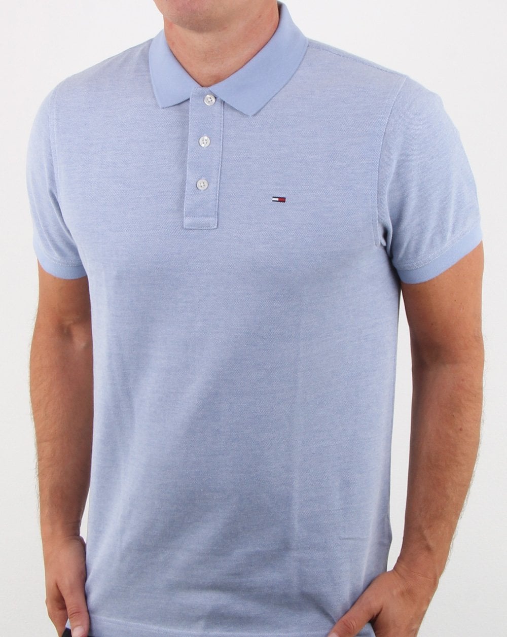 Tommy Hilfiger Oxford Polo Blau