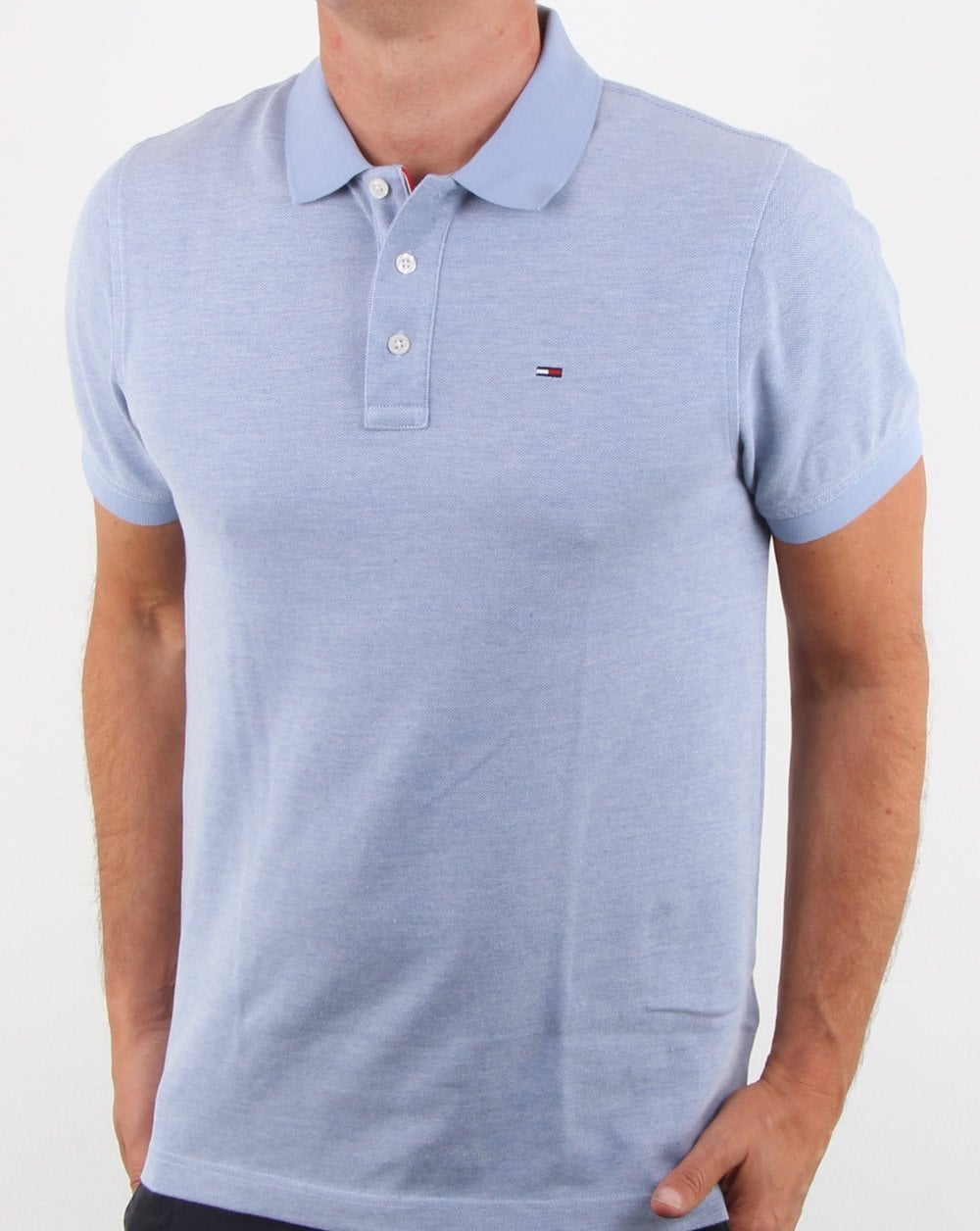 Tommy Hilfiger Oxford Polo Blau