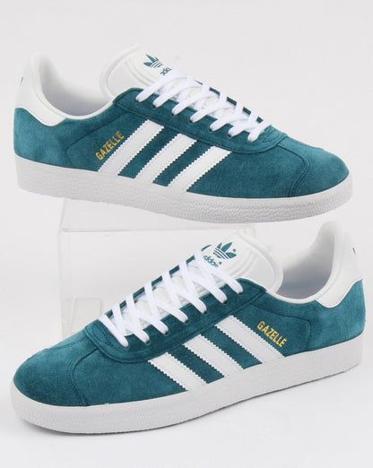 Adidas Gazelle Sneakers Petrolblau/Weiß