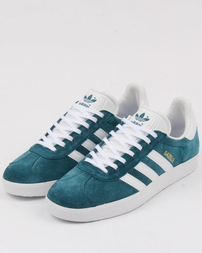 Adidas Gazelle Sneakers Petrolblau/Weiß