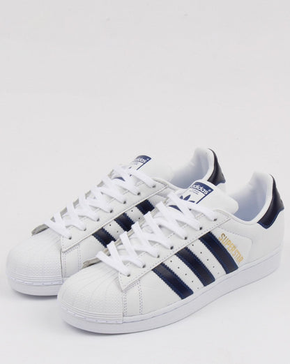 Adidas Superstar Sneakers Weiß/Collegiate Blau