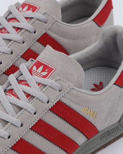 Adidas Jeans Sneakers Grau/Scharlachrot