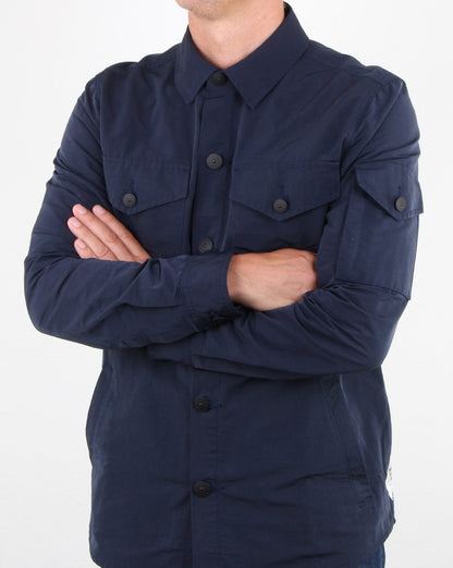 Barbour Beacon Askern Überhemd Marineblau