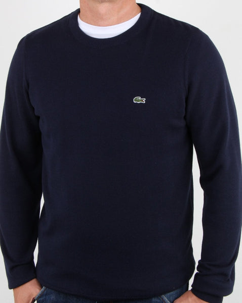 Lacoste Crew Neck Jumper Navy