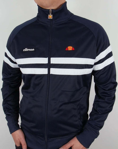Ellesse Rimini Trainingsjacke Marineblau/Weiß