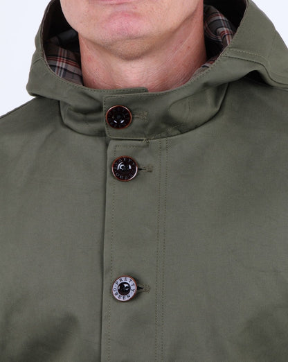 Pretty Green Millfield Jacke Khaki