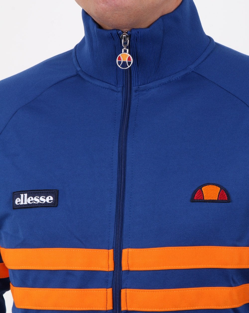 Ellesse Rimini Trainingsjacke Dunkelkönigsblau/Orange