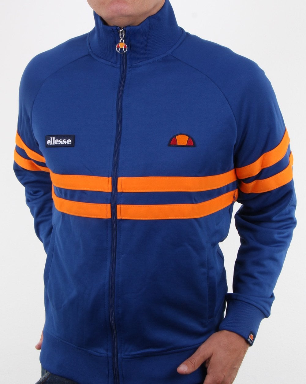Ellesse Rimini Track Top Deep Royal/orange