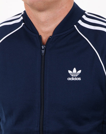Adidas Originals Superstar Trainingsjacke Marineblau/Weiß