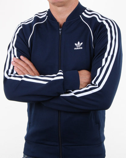 Adidas Originals Superstar Trainingsjacke Marineblau/Weiß