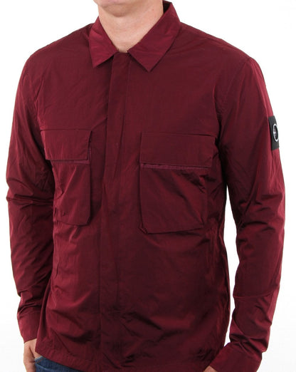 Marshall Artist Liquid Overshirt Burgund