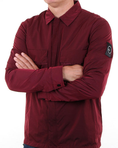 Marshall Artist Liquid Overshirt Burgund
