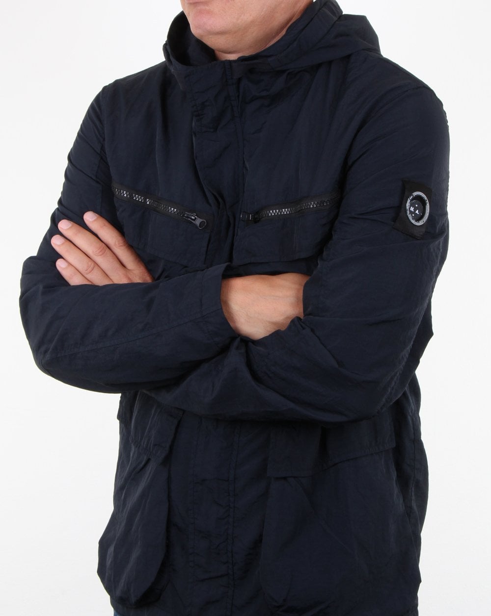 Marshall Artist Garment Dyed Feldjacke Marineblau