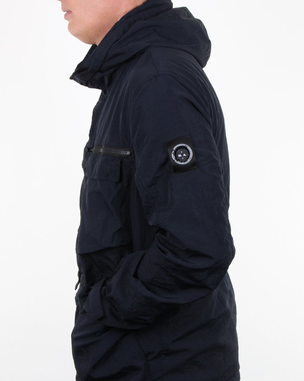 Marshall Artist Garment Dyed Feldjacke Marineblau