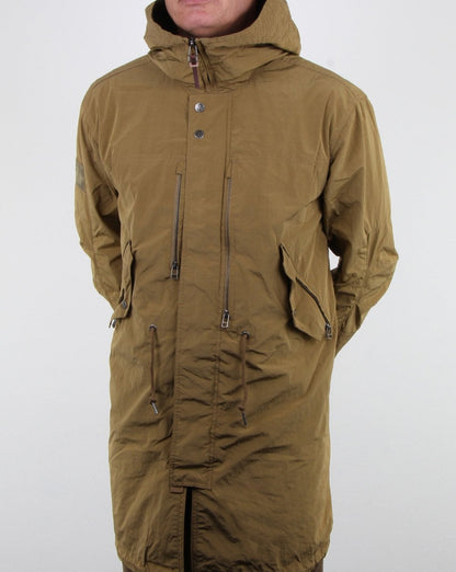 Pretty Green Cambrai Schnorchelparka Khaki
