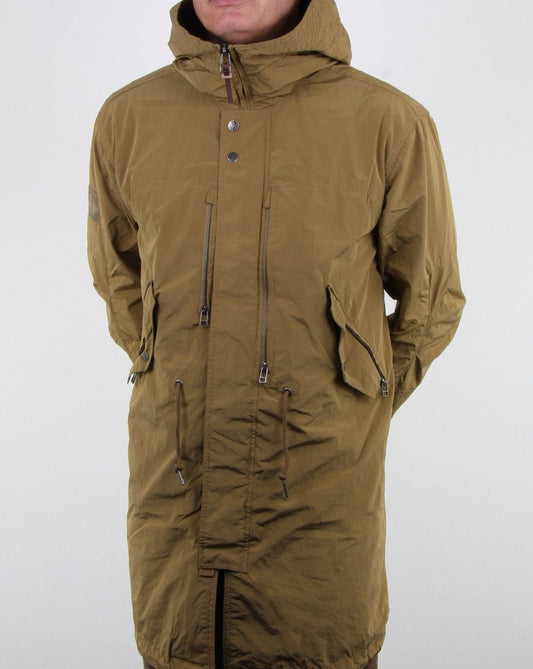Pretty Green Pretty Green Cambrai Schnorchelparka Khaki