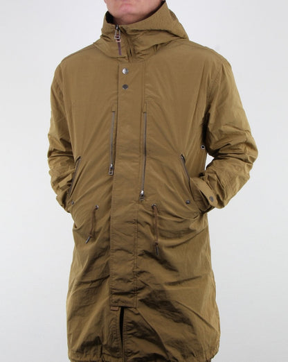 Pretty Green Cambrai Schnorchelparka Khaki