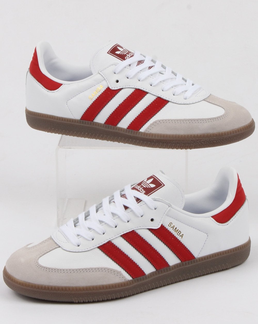 Adidas Samba OG Trainer Weiß/Rot
